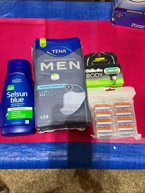MEN Absorbent Protector Pads - Black/Gray - Pack of 24
